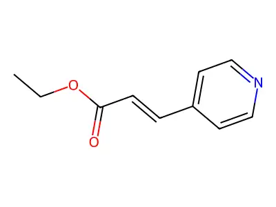 (E)-ethyl 3-(pyridin-2-yl)acrylate structure