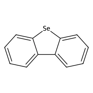 Dibenzoselenophene structure