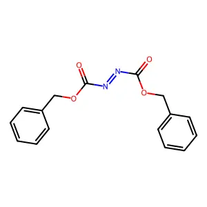 1,2-Bis(phenylmethyl) 1,2-diazenedicarboxylate structure