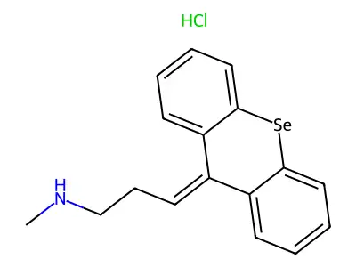 Spiro(cyclopentane-1,5'(6'H)-cyclopenta(e)thiazolo(3,2-a)pyrimidine), 7',8'-dihydro-1'-methyl-, monohydrochloride structure