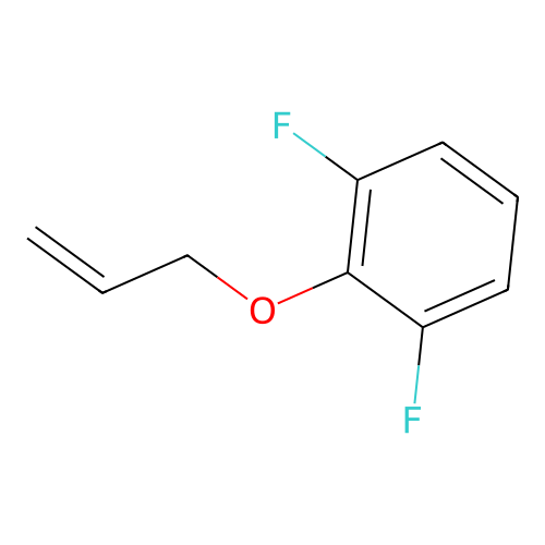 Allyl (2,6-difluorophenyl) ether structure