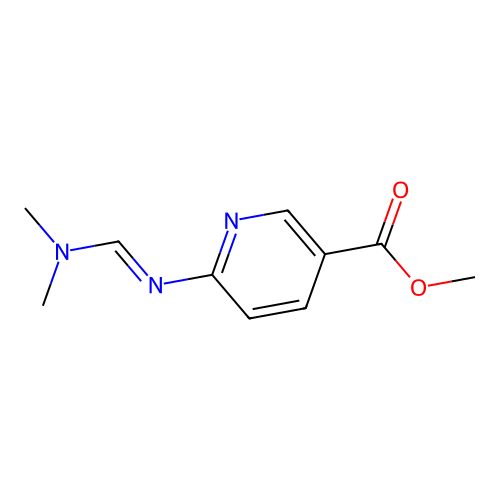 Methyl 6-(dimethylaminomethylideneamino)pyridine-3-carboxylate structure
