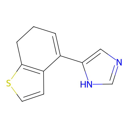 1H-Imidazole, 5-(6,7-dihydrobenzo[b]thien-4-yl)- structure