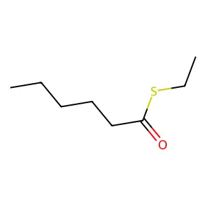 S-Ethyl hexanethioate structure
