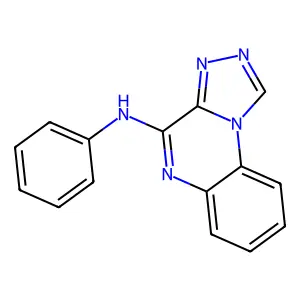 N-phenyl-[1,2,4]triazolo[4,3-a]quinoxalin-4-amine structure