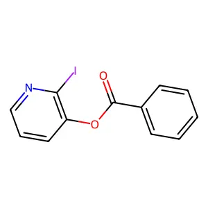 2-Iodopyridin-3-yl benzoate structure