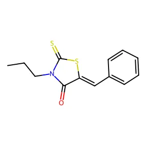 5-Benzylidene-3-propyl-2-sulfanylidene-1,3-thiazolidin-4-one structure