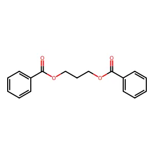 1,3-Propanediol, 1,3-dibenzoate structure