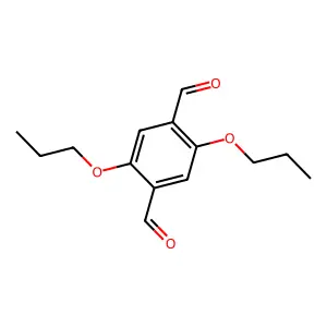 2,5-二丙氧基对苯二甲醛 structure