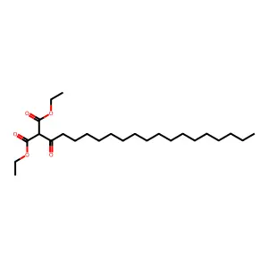 Diethyl 2-octadecanoylpropanedioate structure