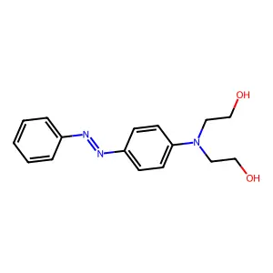 4-(Bis(2-hydroxyethyl)amino)azobenzene structure