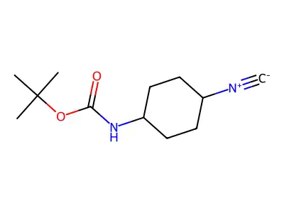 4-(N-t-Butoxycarbonylamino)cyclohexylisocyanide structure
