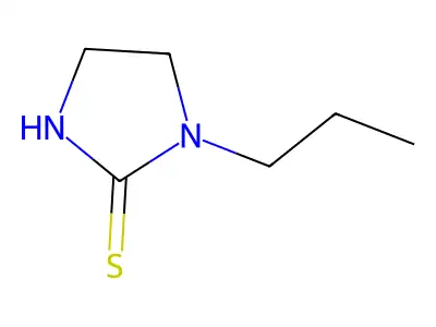 1-Propyl-2-imidazolidinethione structure