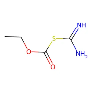 Carbonic acid, thio-, anhydrosulfide with 2-thiopseudourea, ethyl ester structure