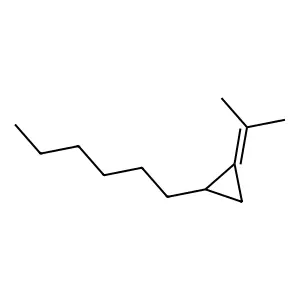 1-(Isopropylidenecyclopropyl)hexane structure