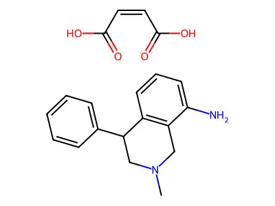 Nomifensine (maleate) structure
