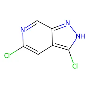 3,5-dichloro-1H-pyrazolo[3,4-c]pyridine structure