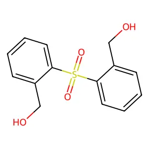 1-(Hydroxymethyl)-2-((6-hydroxymethylphenyl)sulfonyl)benzene structure