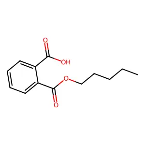 Mono-n-pentyl phthalate structure
