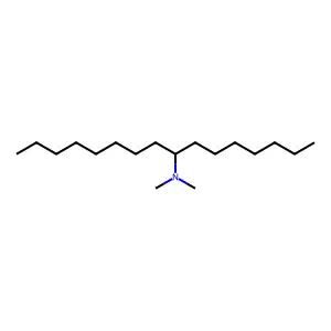 N,N-dimethylhexadecan-8-amine structure