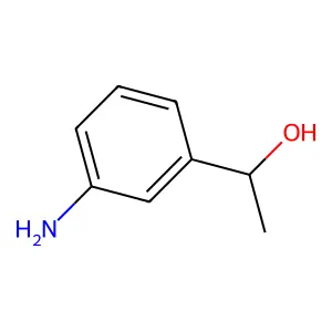 (1R)-1-(3-aminophenyl)ethan-1-ol structure