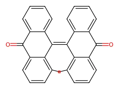 4,4'-Dimethylbianthrone structure