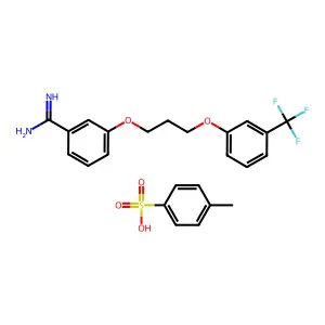 4-methylbenzenesulfonic acid,3-[3-[3-(trifluoromethyl)phenox structure