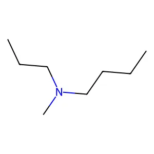 Methylbutylpropylamine structure