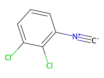 1,2-Dichloro-3-isocyanobenzene structure