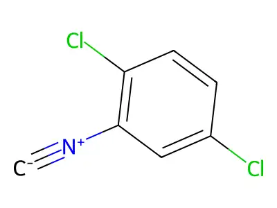 1,4-Dichloro-2-isocyanobenzene structure