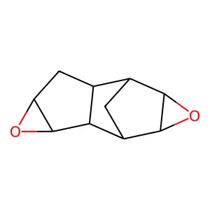 2,4-Methano-2H-bisoxireno(a,f)indene, octahydro- structure