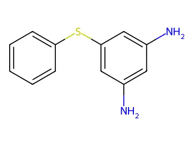 5-(Phenylthio)benzene-1,3-diamine structure
