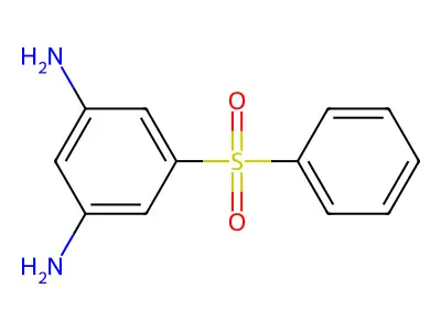 5-(Phenylsulfonyl)-1,3-benzenediamine structure