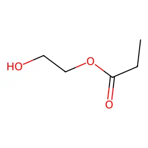 2-Hydroxyethylpropionate structure