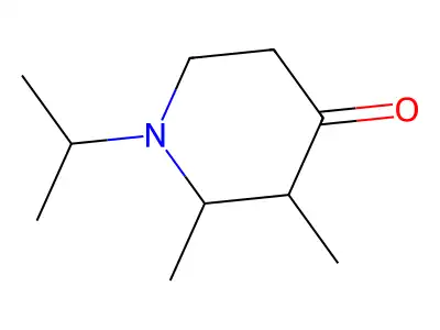 Piperidin-4-one, 1-isopropyl-2,3-dimethyl- structure