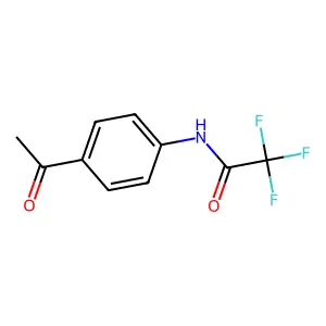 N-(4-乙酰苯基)-2,2,2-三氟乙酰胺 structure