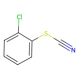 硫氰酸邻氯苯酯 structure