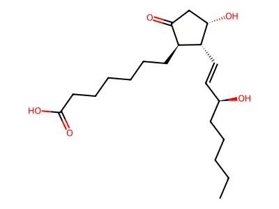 11-Prostaglandin E1 structure