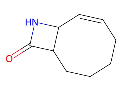 9-Azabicyclo[6.2.0]dec-6-en-10-one structure