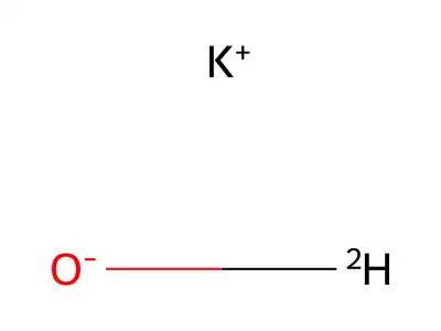 Potassium deuteroxide structure
