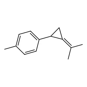 Benzene, 1-methyl-4-[(1-methylethylidene)cyclopropyl]- structure
