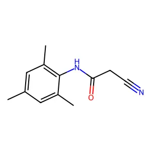 2-氰基-N-(2,4,6-三甲基苯基)乙酰胺 structure