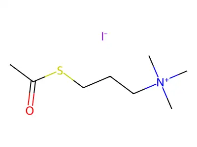 [3-(Acetylthio)propyl](trimethyl)ammonium iodide structure