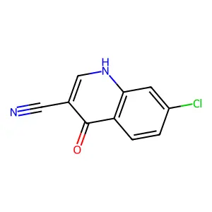 7-Chloro-4-hydroxyquinoline-3-carbonitrile structure