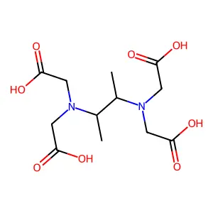 Glycine, N,N'-(1,2-dimethyl-1,2-ethanediyl)bis(N-(carboxymethyl)- structure