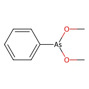 Dimethyl benzenearsonite structure