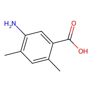 5-Amino-2,4-dimethylbenzoic acid structure