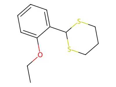 2-(2-Ethoxyphenyl)-1,3-dithiane structure