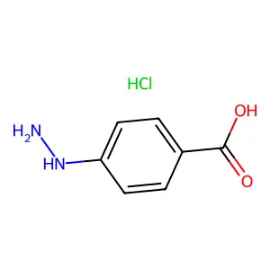 4-肼基苯甲酸盐酸盐 structure