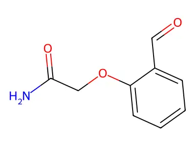 2-(2-Formylphenoxy)acetamide structure
